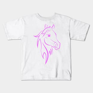 Horse, riding, horse head Kids T-Shirt
